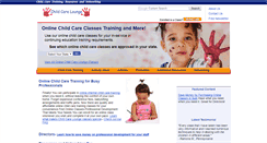 Desktop Screenshot of childcarelounge.com